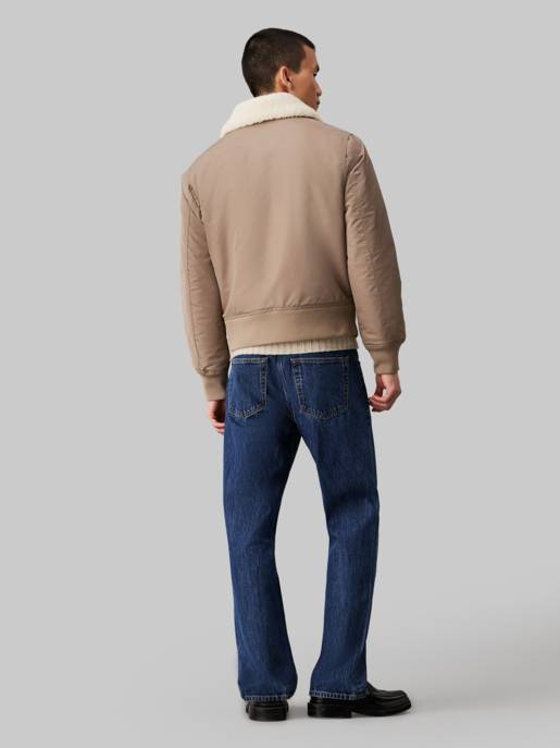 CALVIN KLEIN JEANS AVIATOR SHERPA JACKET