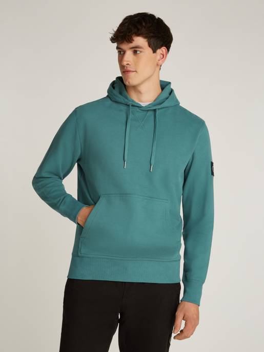 CALVIN KLEIN JEANS Badge-Hoodie Aus Baumwolle