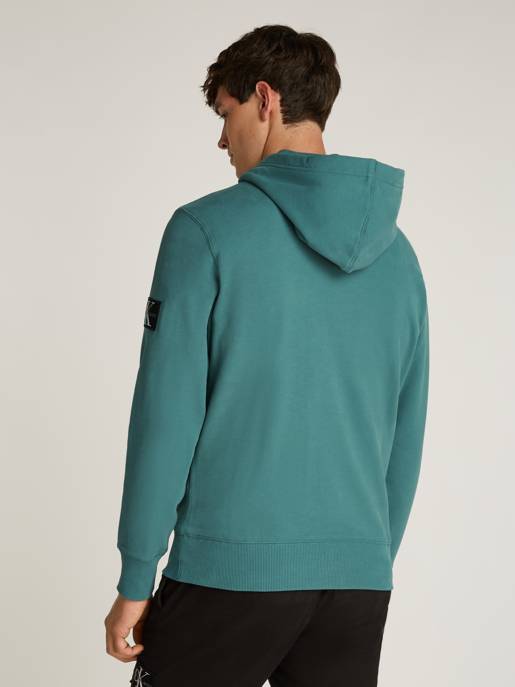 CALVIN KLEIN JEANS Badge-Hoodie Aus Baumwolle