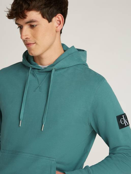 CALVIN KLEIN JEANS Badge-Hoodie Aus Baumwolle
