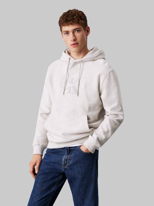 CALVIN KLEIN JEANS CHENILLE MONOLOGO HOODIE