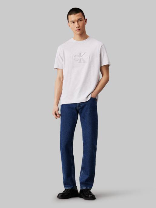 CALVIN KLEIN JEANS CHENILLE MONOLOGO TEE