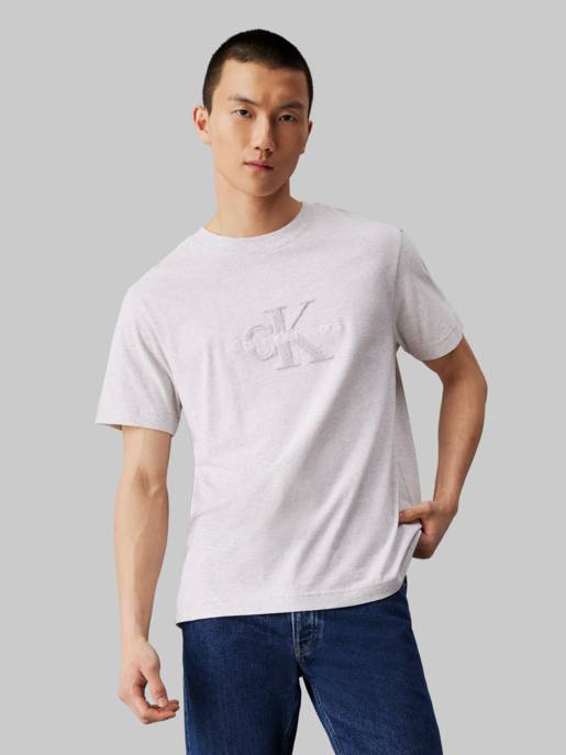 CALVIN KLEIN JEANS CHENILLE MONOLOGO TEE