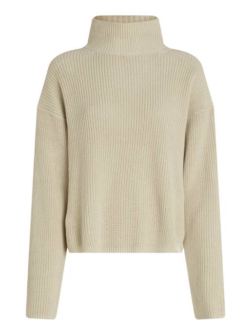 CALVIN KLEIN JEANS CHUNKY LOOSE HIGH NECK SWEATER