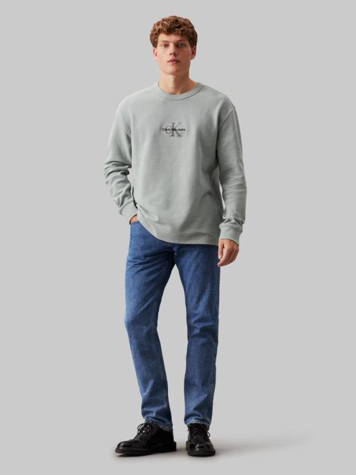 CALVIN KLEIN JEANS CITY GRID LS TEE