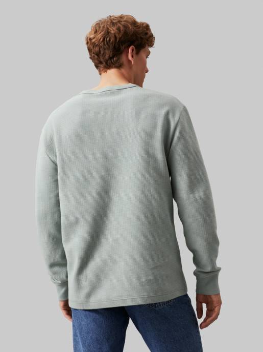 CALVIN KLEIN JEANS CITY GRID LS TEE