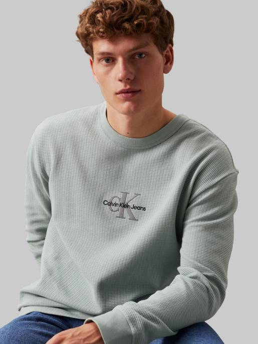 CALVIN KLEIN JEANS CITY GRID LS TEE