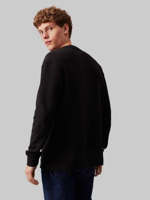 CALVIN KLEIN JEANS CITY GRID LS TEE