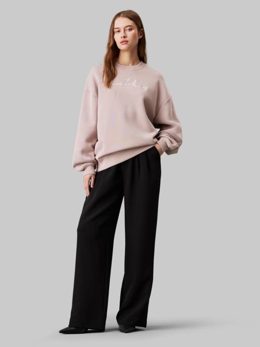 CALVIN KLEIN JEANS EMBROIDERED NYC RELAXED CN