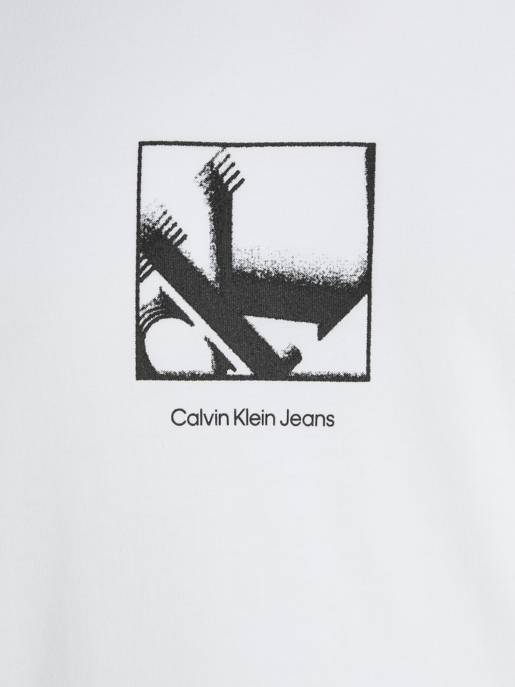 CALVIN KLEIN JEANS GRID BOX TEE