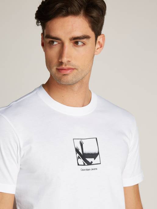 CALVIN KLEIN JEANS GRID BOX TEE