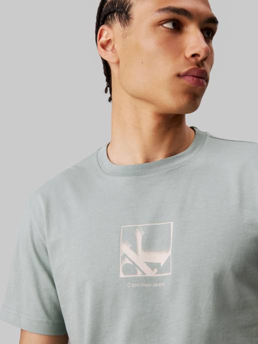 CALVIN KLEIN JEANS GRID BOX TEE
