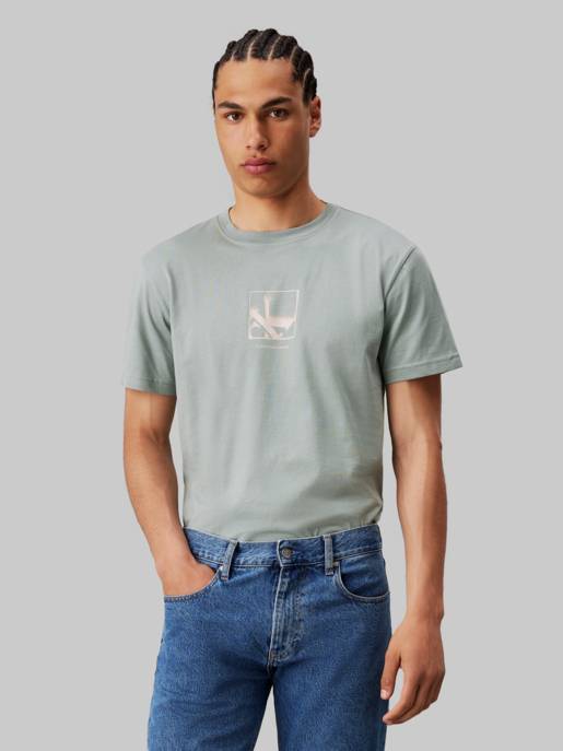 CALVIN KLEIN JEANS GRID BOX TEE