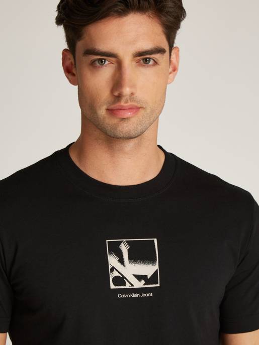 CALVIN KLEIN JEANS GRID BOX TEE