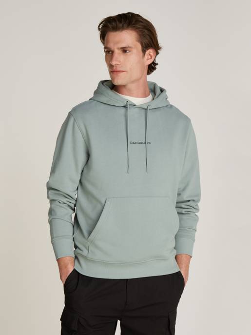 CALVIN KLEIN JEANS GRID MONOGRAM HOODIE