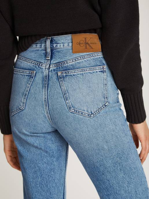 CALVIN KLEIN JEANS HIGH RISE STRAIGHT