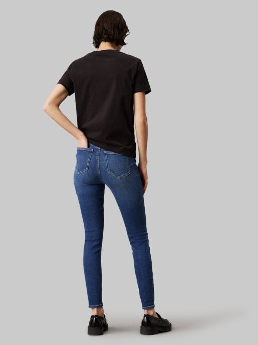 CALVIN KLEIN JEANS HIGH RISE SUPER SKINNY ANKLE
