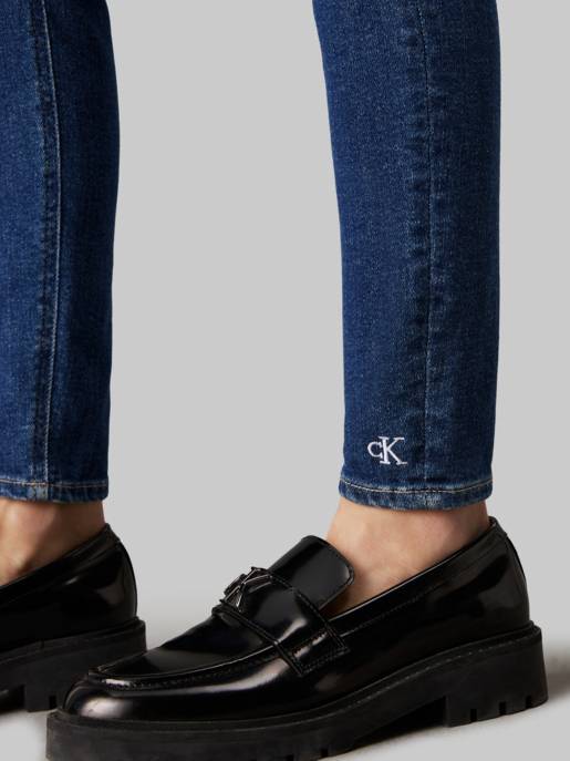 CALVIN KLEIN JEANS HIGH RISE SUPER SKINNY ANKLE