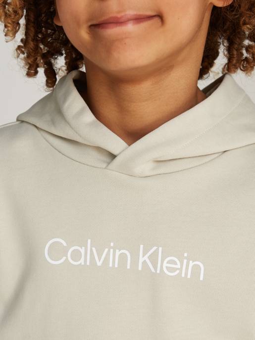 CALVIN KLEIN JEANS INST. LOGO REG. TERRY HOODIE