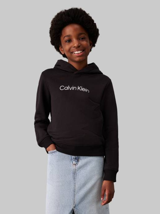 CALVIN KLEIN JEANS INST. LOGO REG. TERRY HOODIE