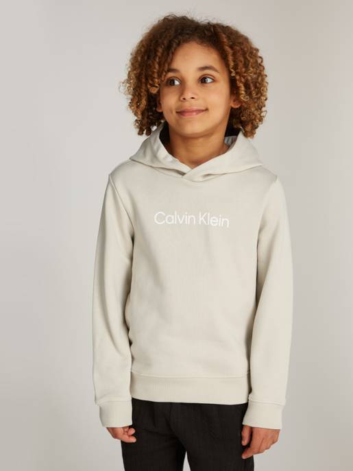CALVIN KLEIN JEANS INST. LOGO REG. TERRY HOODIE