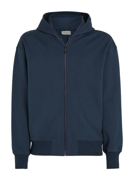 CALVIN KLEIN JEANS INTERLOCK ZIP THROUGH