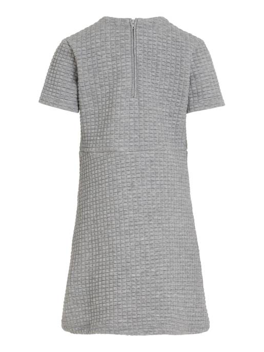 CALVIN KLEIN JEANS JACQUARD QUILTED SS DRESS