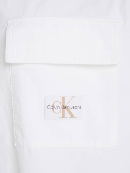 CALVIN KLEIN JEANS LONG COTTON UTILITY LS SHIRT