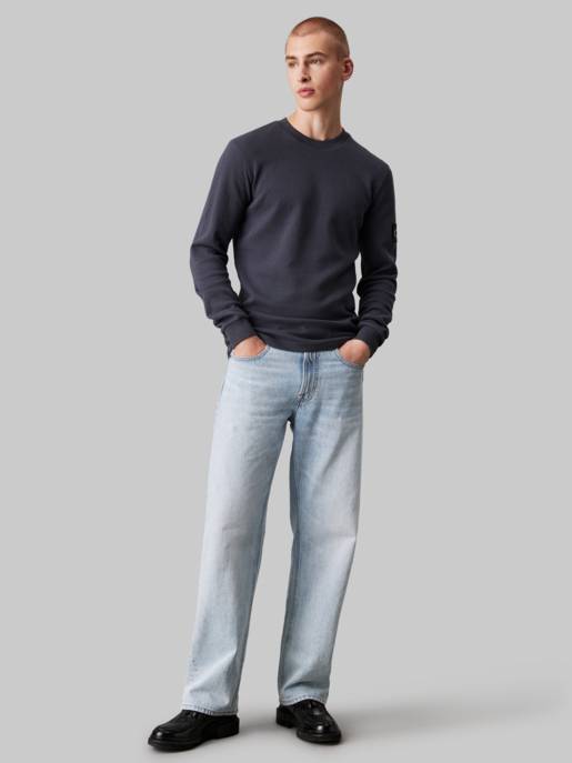 CALVIN KLEIN JEANS Longsleeve "Waffle LS TEE"