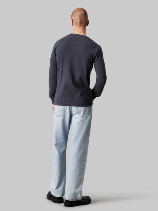 CALVIN KLEIN JEANS Longsleeve "Waffle LS TEE"