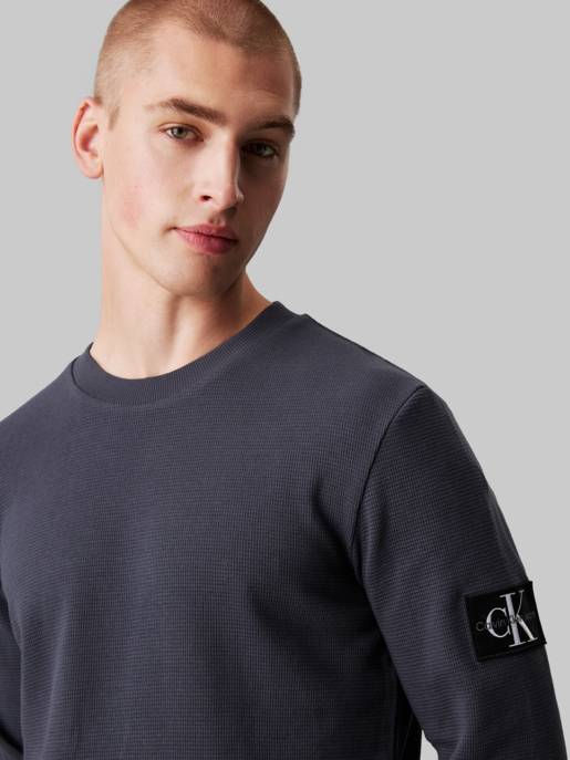 CALVIN KLEIN JEANS Longsleeve "Waffle LS TEE"