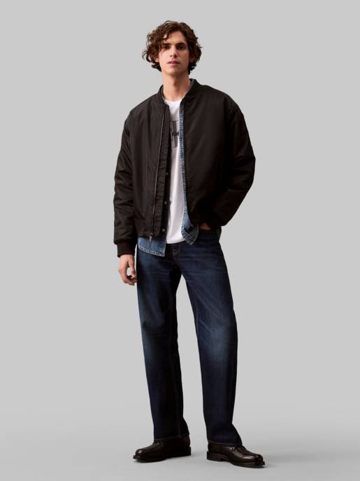 CALVIN KLEIN JEANS LS NYLON PADDED HERO BOMBER