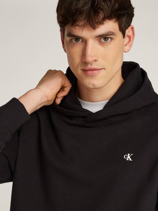 CALVIN KLEIN JEANS STAMP BACK GRAPHIC HOODIE