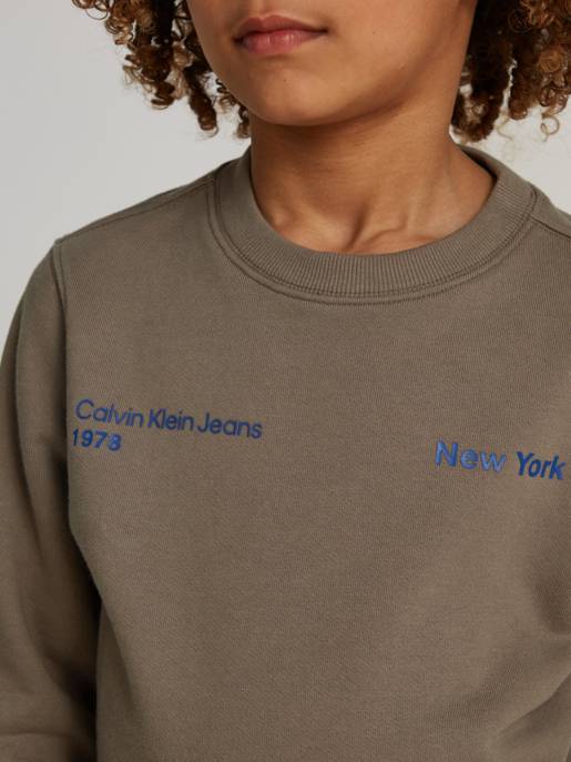 CALVIN KLEIN JEANS TERRY GRAPHIC CN