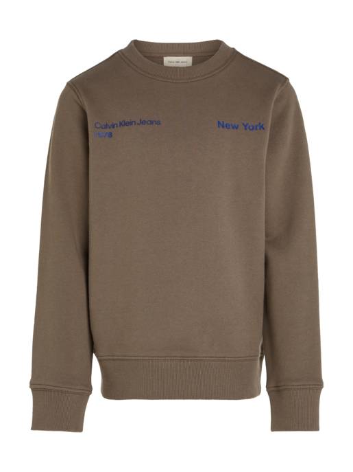 CALVIN KLEIN JEANS TERRY GRAPHIC CN
