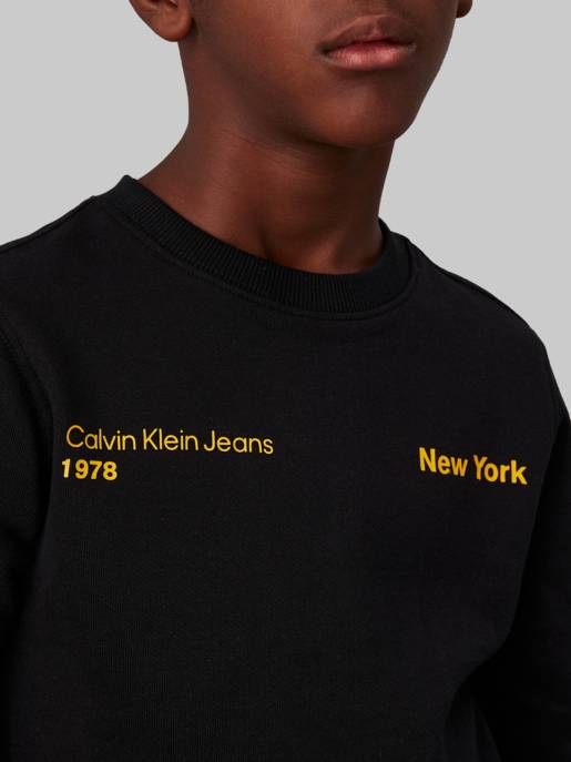 CALVIN KLEIN JEANS TERRY GRAPHIC CN