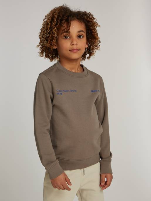 CALVIN KLEIN JEANS TERRY GRAPHIC CN