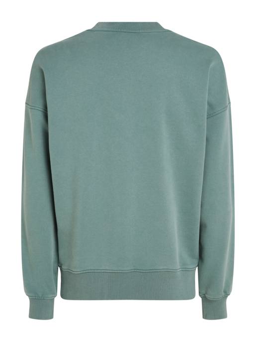 CALVIN KLEIN JEANS WASHED HEAVY CREW NECK