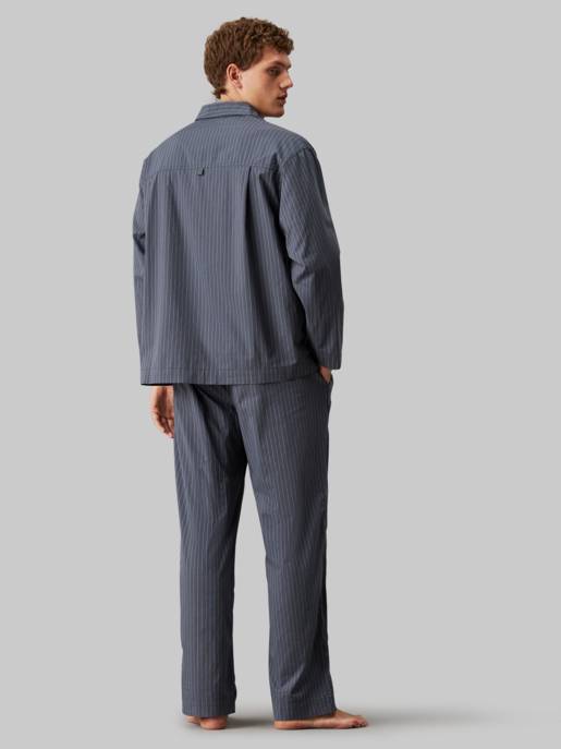 CALVIN KLEIN L/S BUTTON DOWN PANT SET