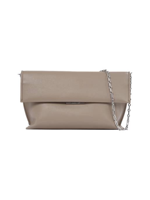 CALVIN KLEIN LINEAR SHOULDER BAG_SM PEBBLE