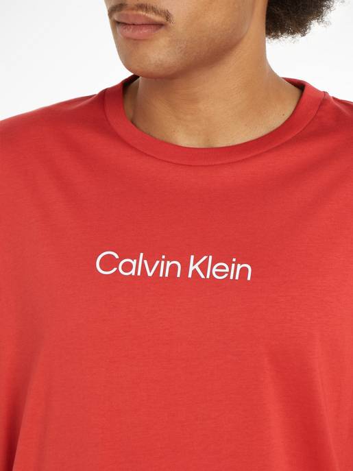 CALVIN KLEIN Logo-T-Shirt Aus Baumwolle