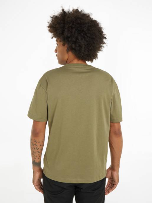 CALVIN KLEIN Logo-T-Shirt Aus Baumwolle