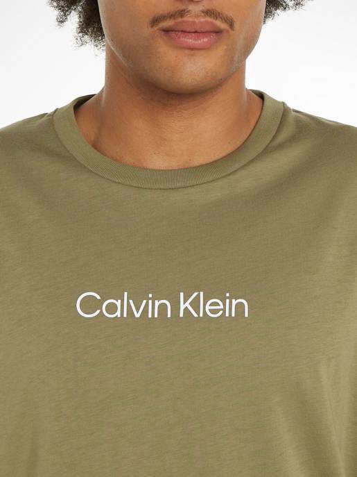 CALVIN KLEIN Logo-T-Shirt Aus Baumwolle