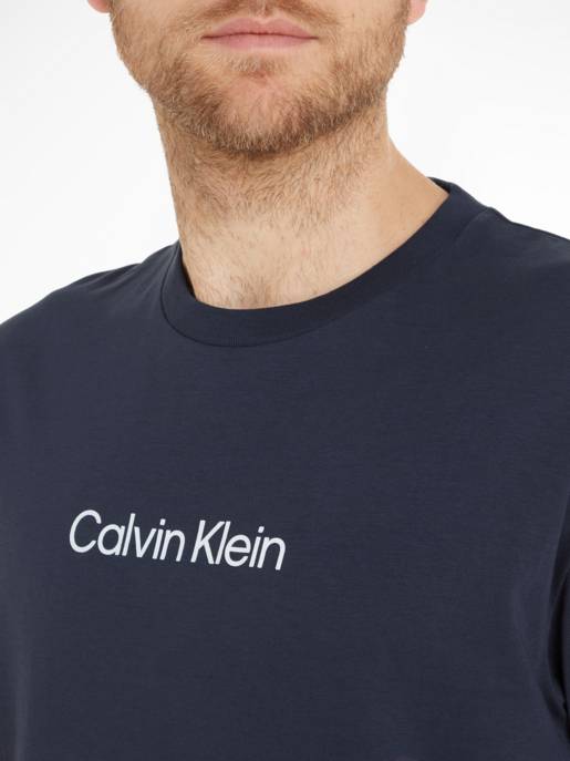 CALVIN KLEIN Logo-T-Shirt Aus Baumwolle