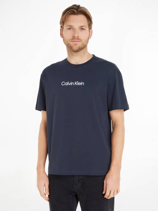 CALVIN KLEIN Logo-T-Shirt Aus Baumwolle