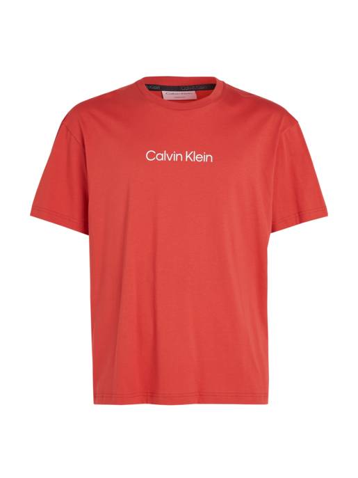 CALVIN KLEIN Logo-T-Shirt aus Baumwolle