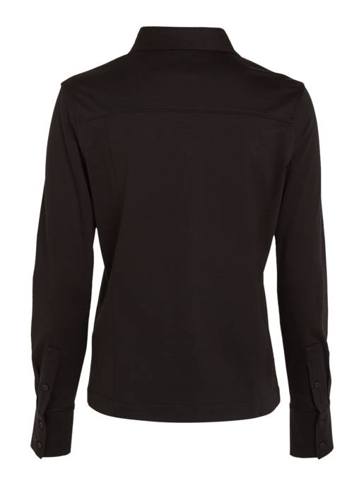 CALVIN KLEIN MERCERIZED COTTON SHIRT TOP