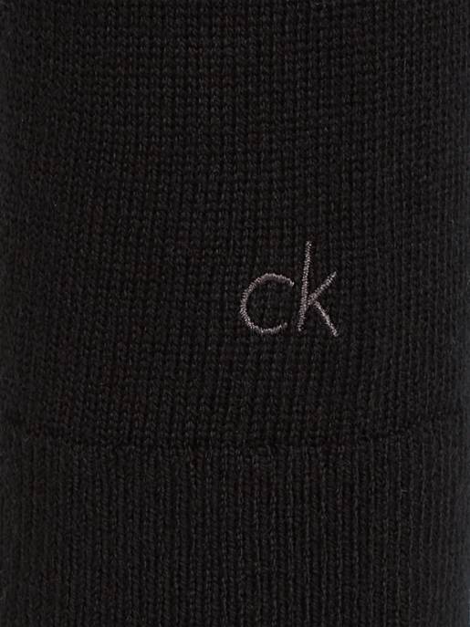 CALVIN KLEIN MERINO WOOL ROLL-NECK SWEATER