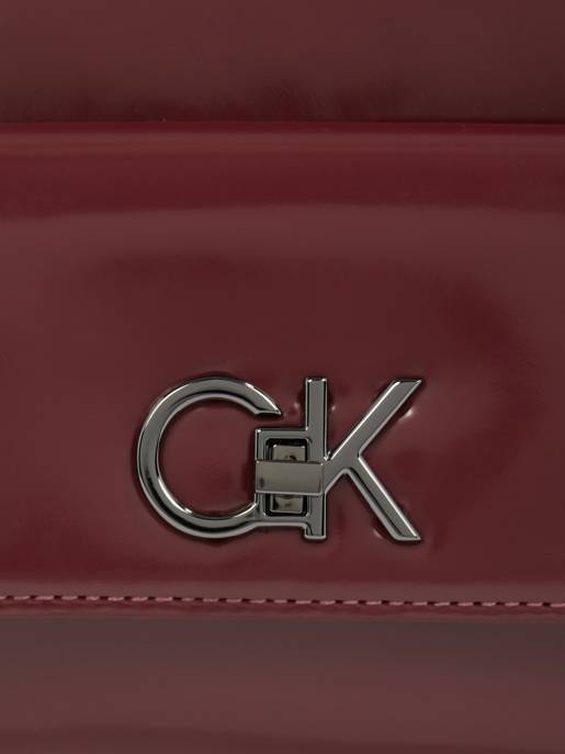 CALVIN KLEIN RE-LOCK CAMERA BAG_SHINY