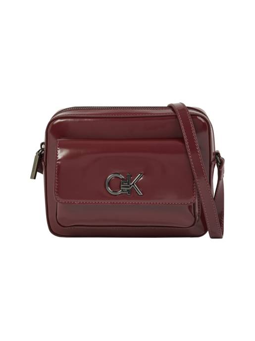 CALVIN KLEIN RE-LOCK CAMERA BAG_SHINY